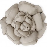 Poduszka dekoracyjna kwiat ROXANNE beżowa 55cm